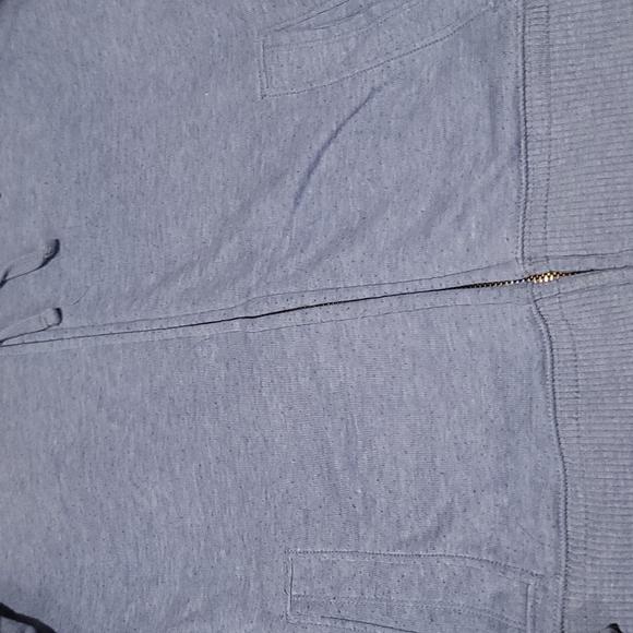 STUNNING VINTAGE VS PINK 'AMAZING' LIGHT BLUE HOODIE - Picture 8 of 14